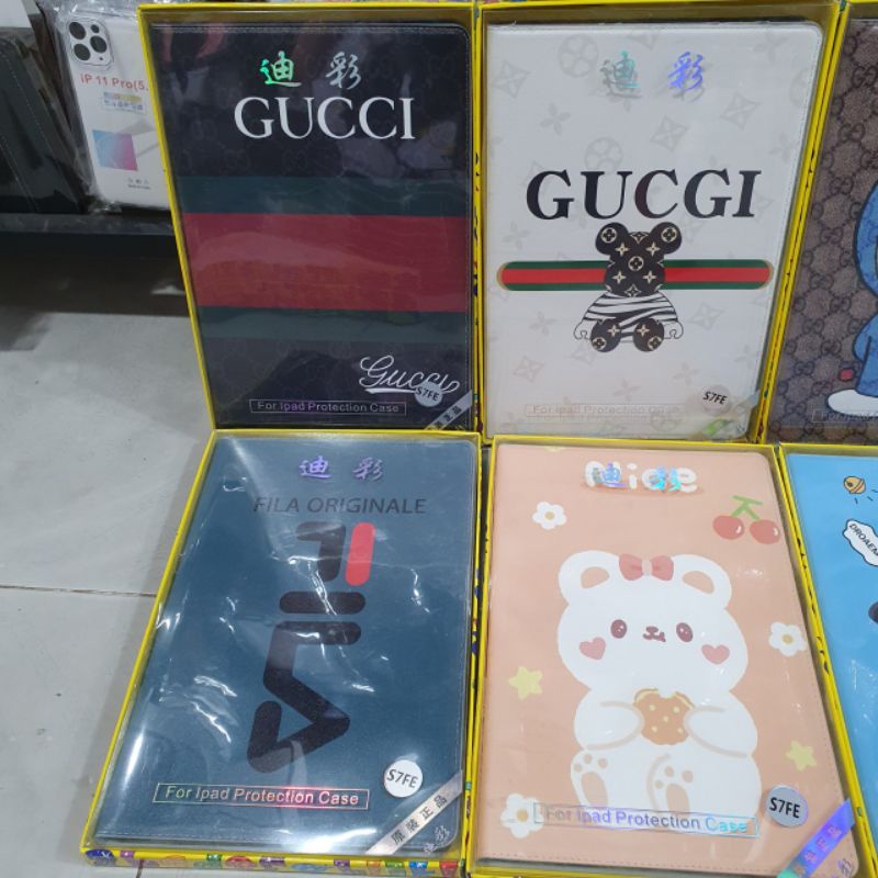 Bao da Samsung Tab S7 FE S7FE T730 T735 T736 / S7 Plus S7Plus T970 T975 T976 dẻo nhiều hình dễ thương