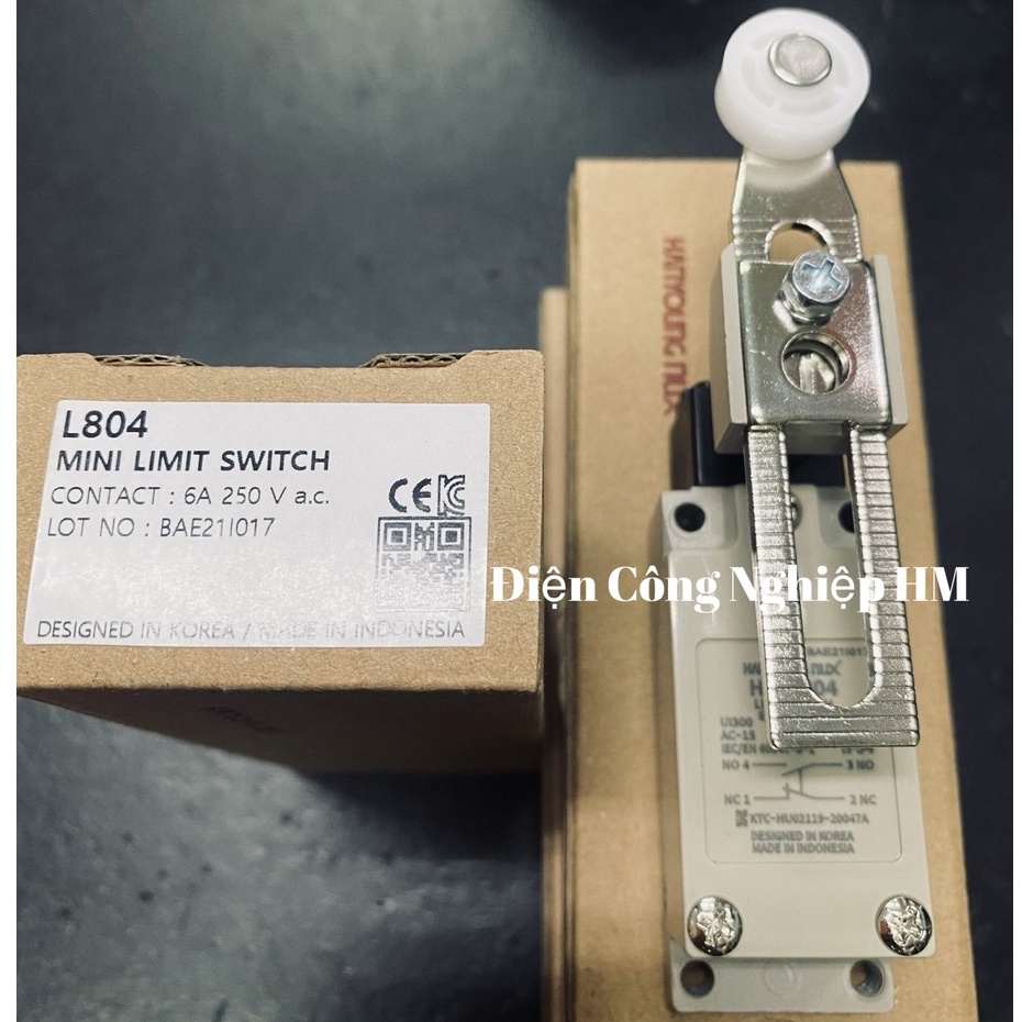 Công tắc hành trình Hanyoung 6A-250VAC HY-L804, HY-L808 Hàng Chính Hãng