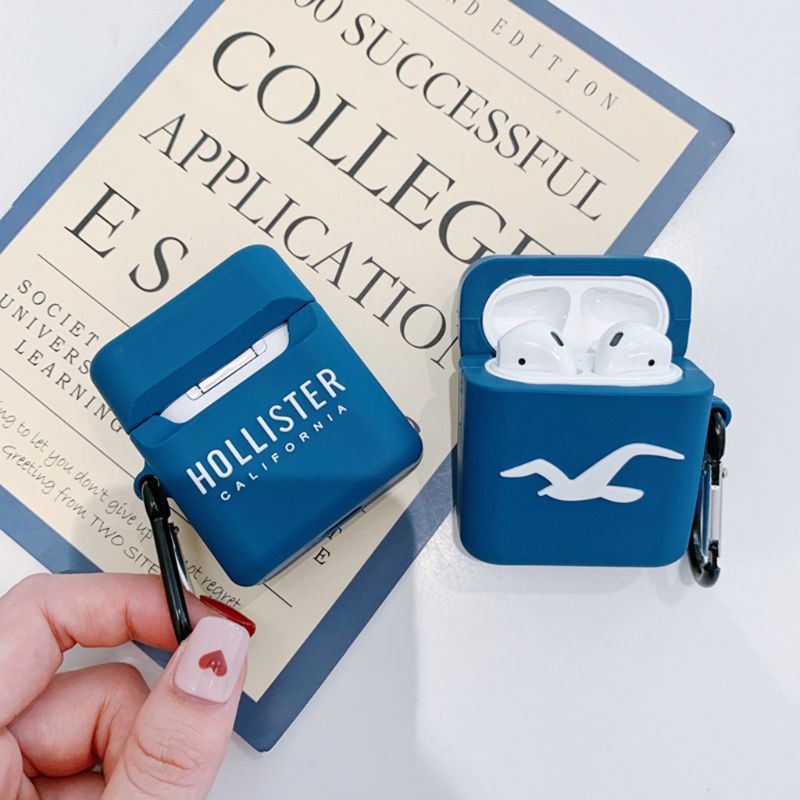 Vỏ Bọc Silicone In Họa Tiết Dành Cho Hộp Sạc Tai Nghe Airpods Ốp