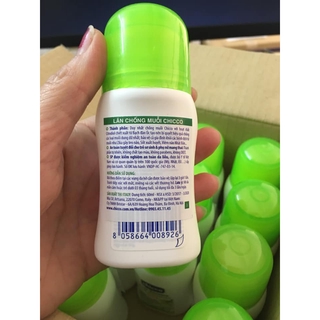Lăn chống muỗi Chicco 60ml 2m+