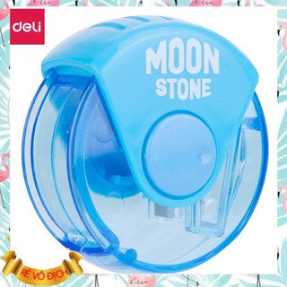 Gọt bút chì Deli - Hồng, Xanh dương, Xanh lá - 2 cái - E0554
