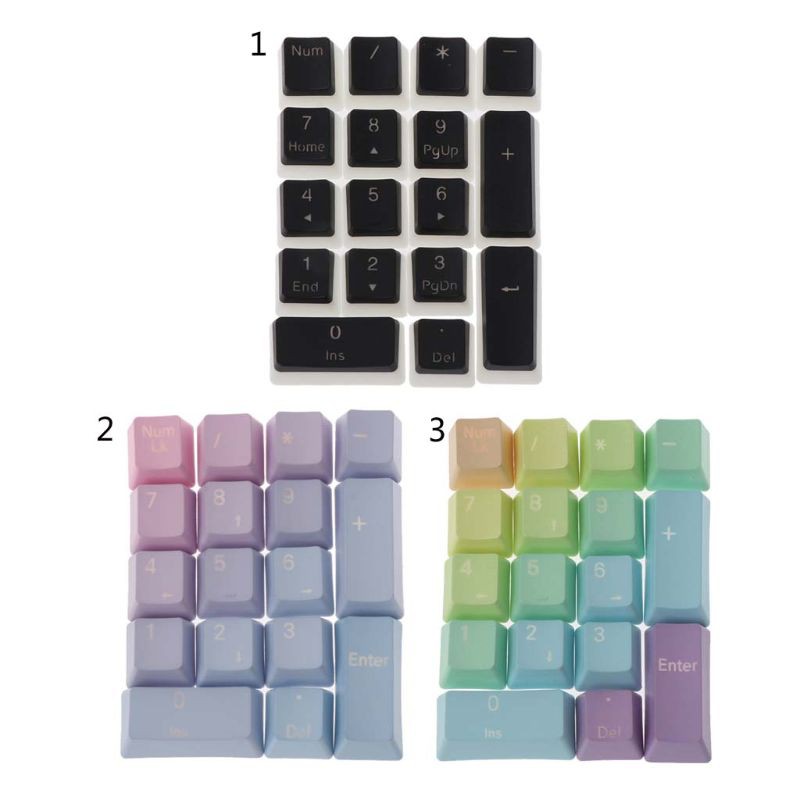 Set 17 Nút Bấm Thay Thế Dành Cho Bàn Phím Máy Tính Cherry Mx