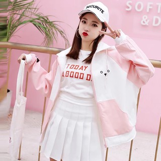 [A3] Áo khoác dù nữ đẹp mặt gấu dễ thương - áo khoát gió nữ đẹp 2 lớp có nón