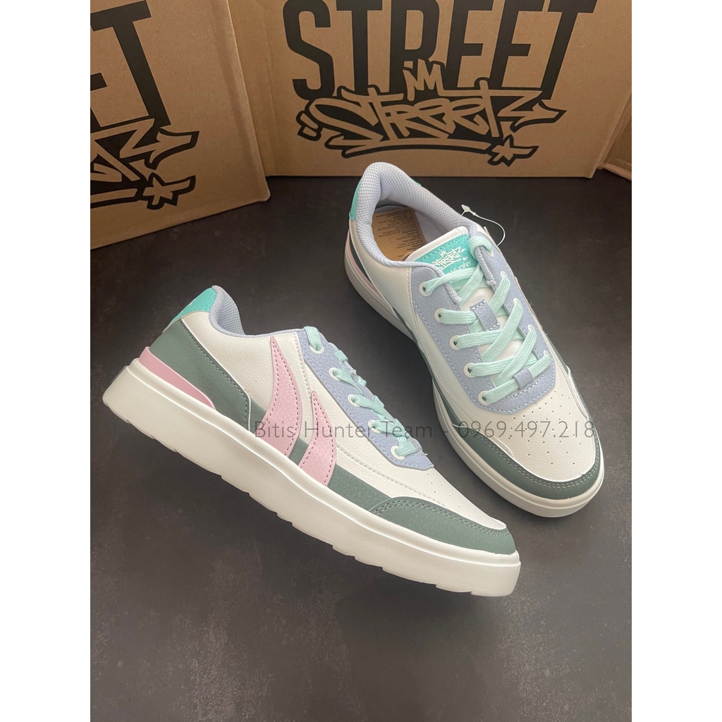 Giày Thể Thao Cao Cấp Nữ Street Z Collection Low GreenZ - DSWH06600HOG