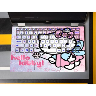 Tấm dán laptop hình Hello Kitty dễ thương