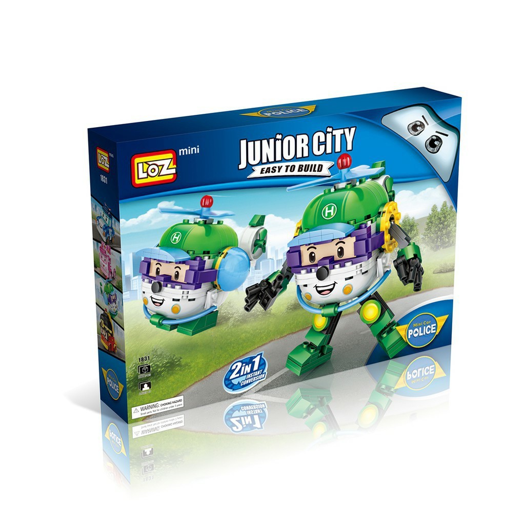 Đội bay siêu đẳng hãng LOZ - Đồ chơi xếp hình lego mini