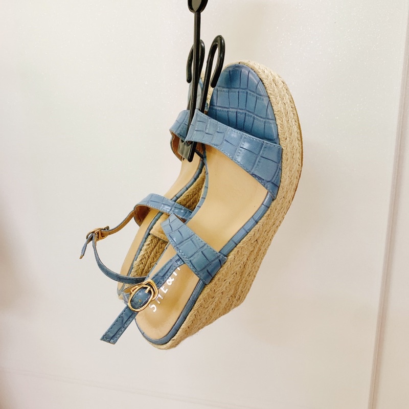 Sandal cói đế xuồng_Siêu tôn dáng sang trọng