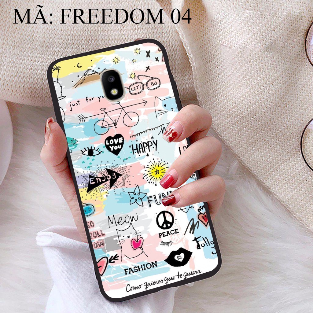 Ốp lưng Samsung J3 Pro 2017 viền dẻo TPU BST Phong Cách Freedom