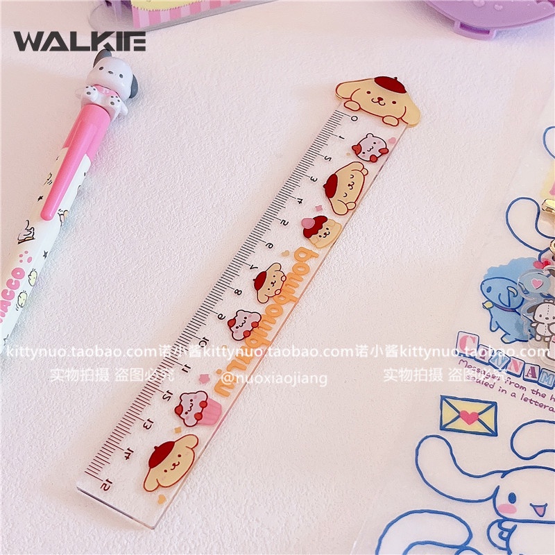 Thước Đo Hình Cinnamoroll My Melody Dễ Thương 15Cm