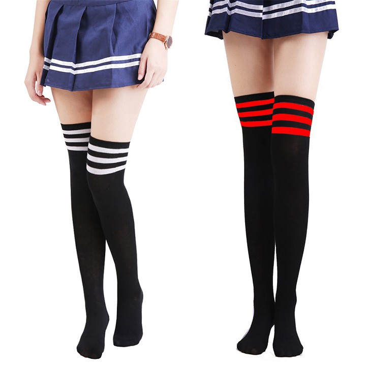 Vớ đùi Nữ sinh Nhật Hàn - Thời trang ấm áp Cosplay | BigBuy360 - bigbuy360.vn