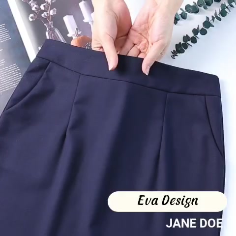 Chân Váy Công Sở Bút Chì 2 Lớp Có Túi Tiện Lợi Chân Váy Ngắn Nữ Cao Cấp Lưng Cao Xẻ Sau Mặc Đi Làm | BigBuy360 - bigbuy360.vn