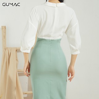 Đầm phối phụ kiện DA638 GUMAC