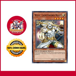 [Thẻ Bài Yugioh Chính Hãng] Wulf Lightsworn Beast