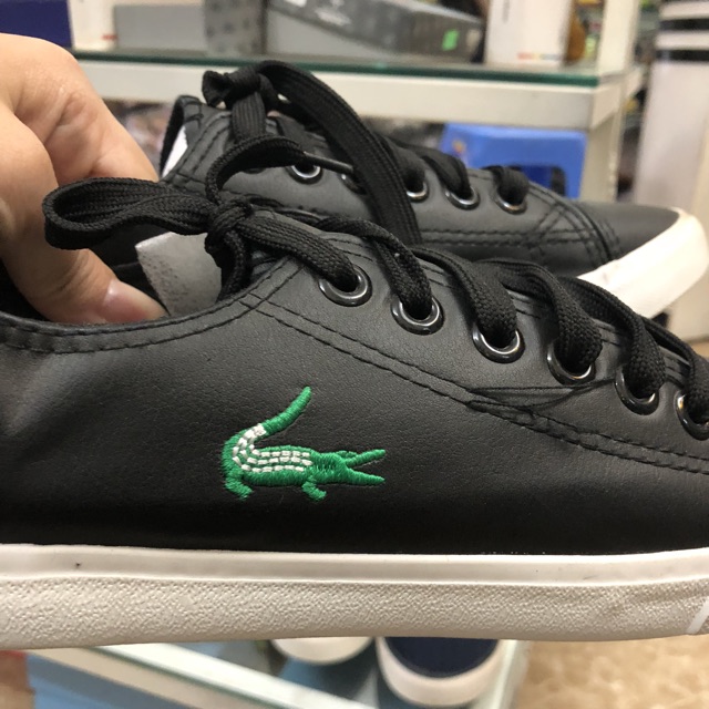 Giày thể thao Lacoste đen