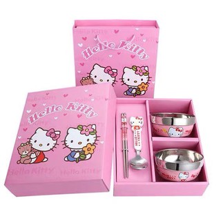 bộ bát doremon + hello kitty