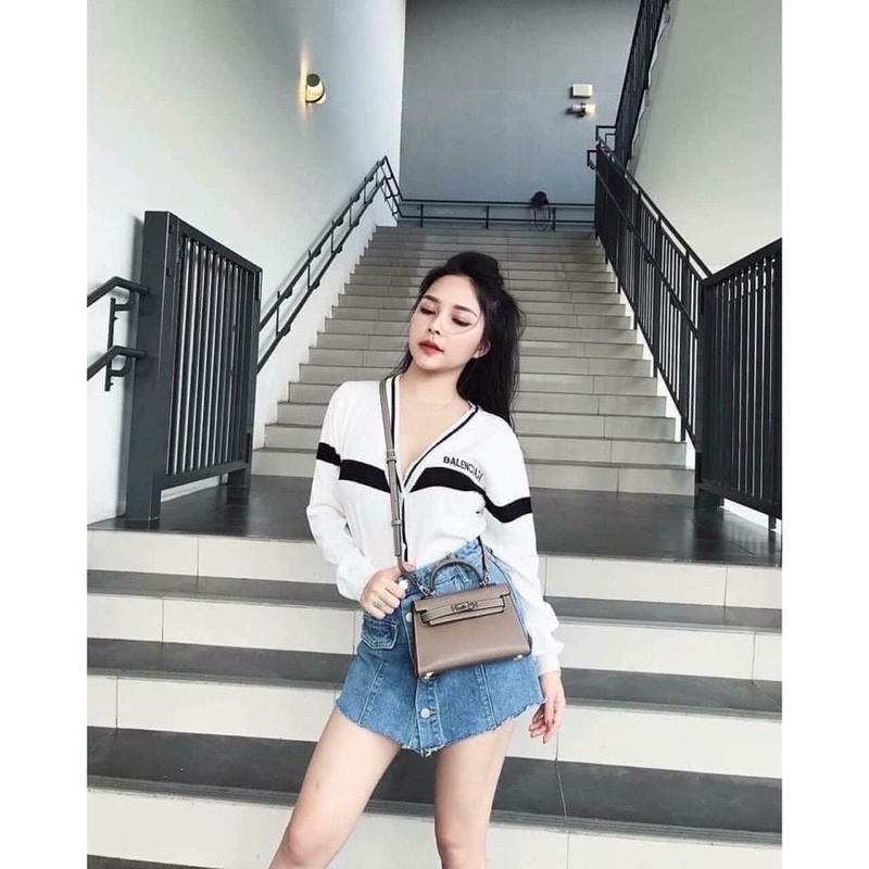 Túi H Mét bản kenlyy  Zize 19 tang bạc loại chuẩn đẹp