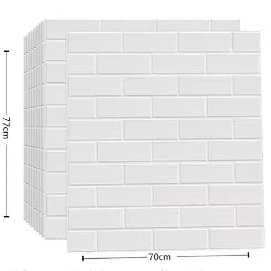 Xốp Dán Tường Hoạt Hình Heo Mập Kích Thước 70*77 dày 3.5mm