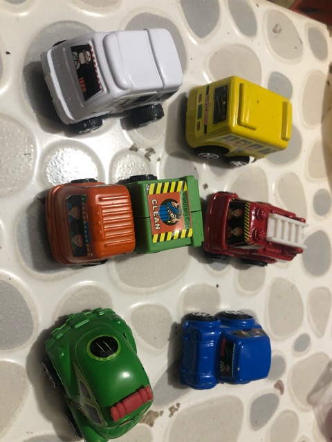 Set 6 ôtô mini chạy cót