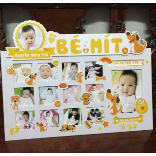 Khung ảnh năm tuổi của bé yêu