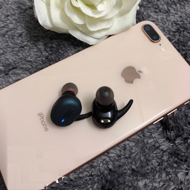 [ xả kho ] C96  Tai Nghe Bluetooth 2 tai - D77 TWS Harman 5.0 Chất Âm Tuyệt Hảo - Có Cốc Sạc