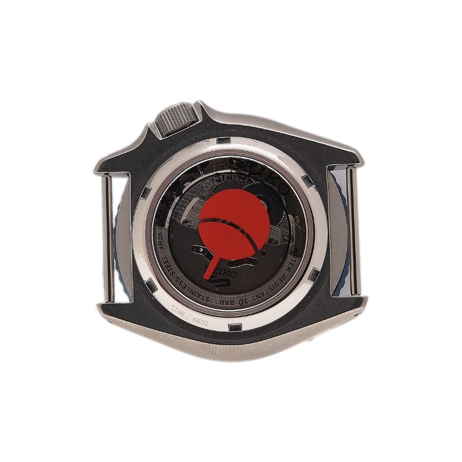 Đồng hồ Nam Seiko 5 Sports Naruto &amp; Boruto SRPF69K1 mặt kính Hardlex chống xước, chống nước 10 ATM, cao cấp chính hãng