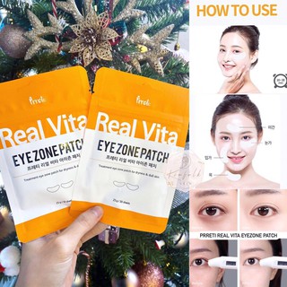 Mặt nạ mắt Preti Real Vita Eyezone Patch