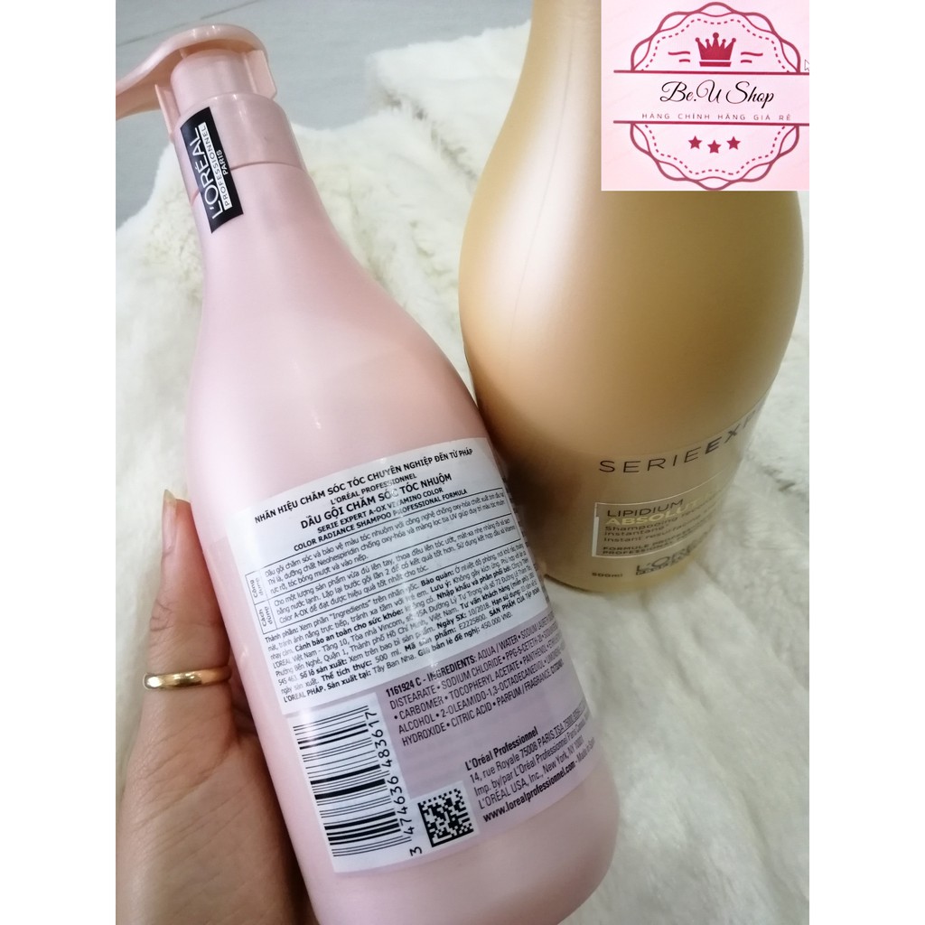 {Cam Kết Chính Hãng} DẦU GỘI DÀNH CHO TÓC NHUỘM LOREAL SERIEEXPERT - 500ML