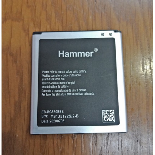 Pin Samsung J2 Pro / J250 / EB-BG530CBE hiệu Hammer