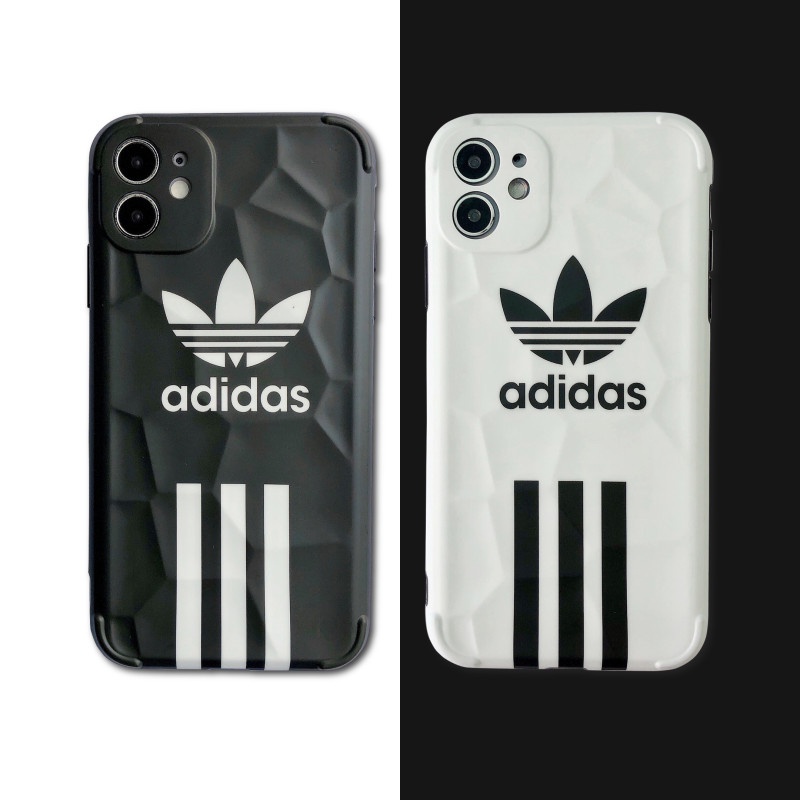 Ốp điện thoại mềm chống sốc in logo Adidas thích hợp cho iPhone 13 12 Pro Max XR Xs Max SE2 7 8 Plus 11 PRO MAX
