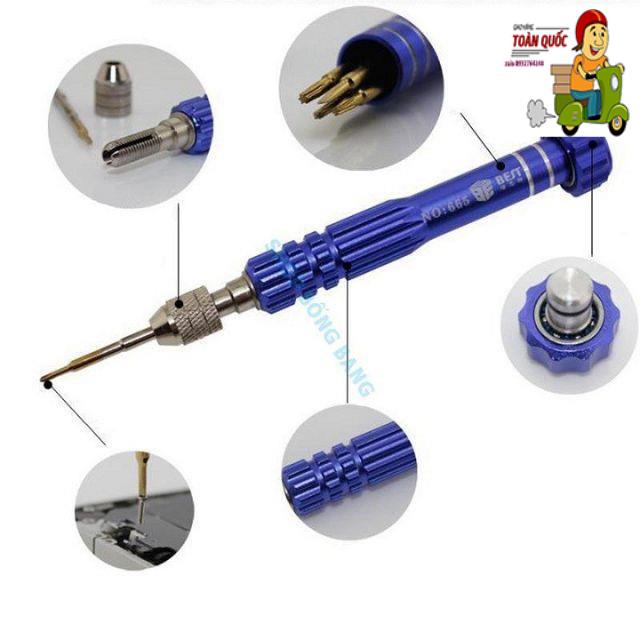 Bộ Tua Vít 5 Đầu Sửa Chữa Đồng Hồ , Điện Thoại nhỏ gọn