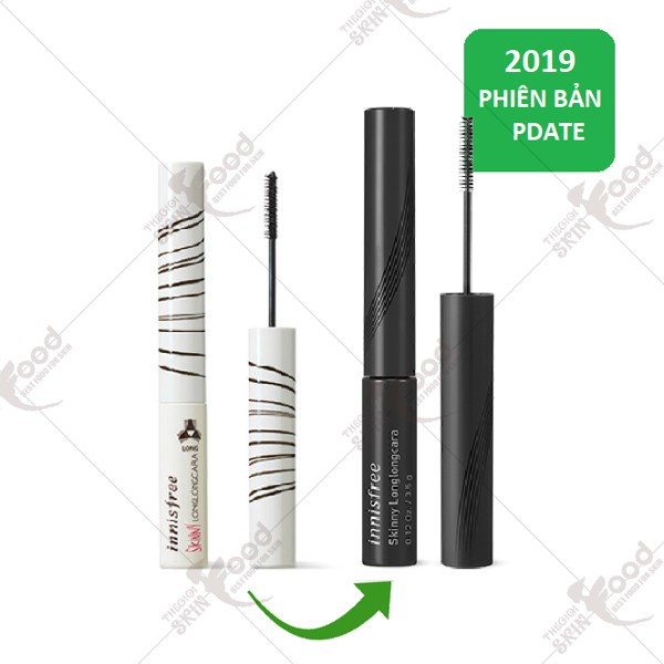 Mascara Siêu Mảnh Làm Dài Và Tơi Mi Innisfree Skinny Longlongcara về hàng SALE 50%