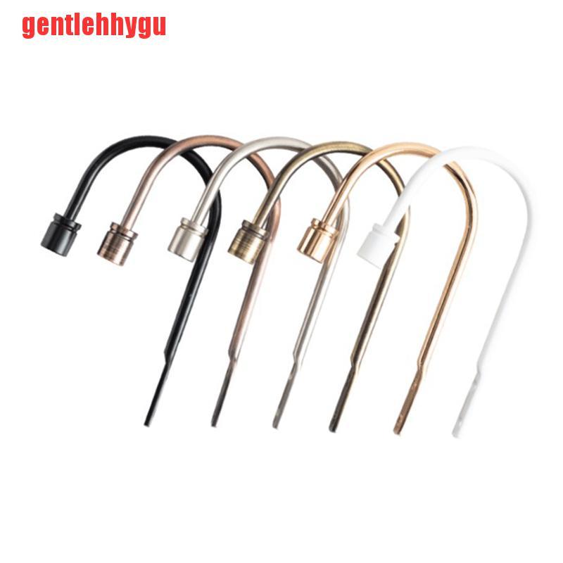 [gentlehhygu]2pcs simple Buckle Ball Iron Clip 1* Metal Curtain Hold Backs Hooks U Shaped