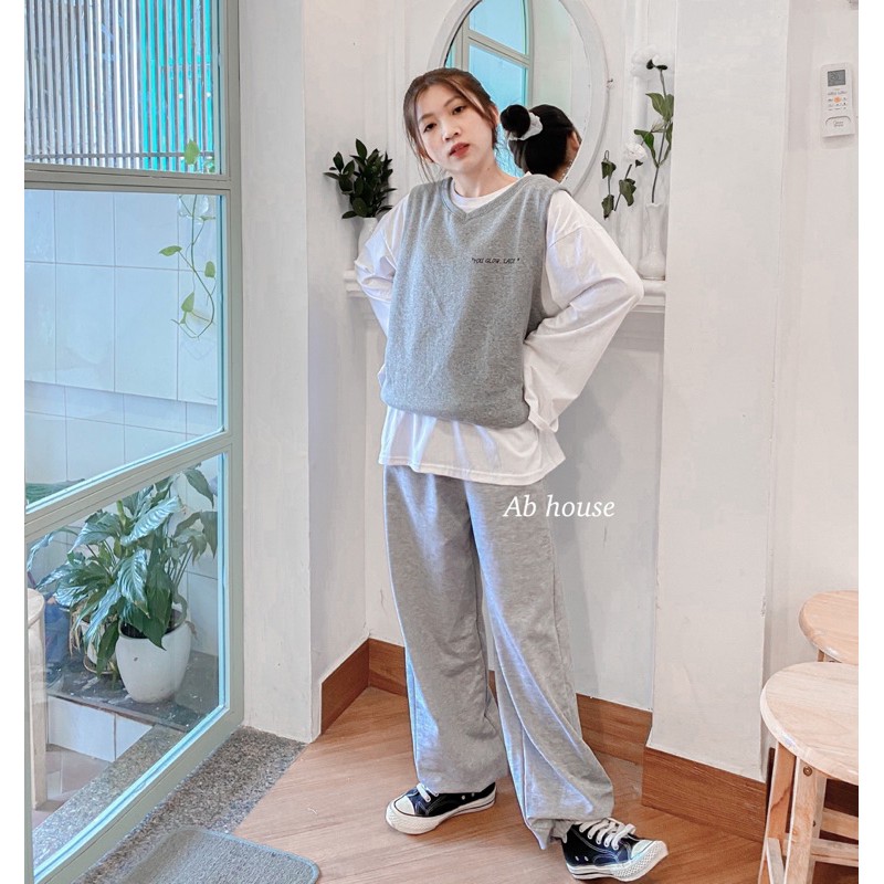 Áo Gile Nỉ Nam Nữ - Glow Gile Oversize Unisex | BigBuy360 - bigbuy360.vn