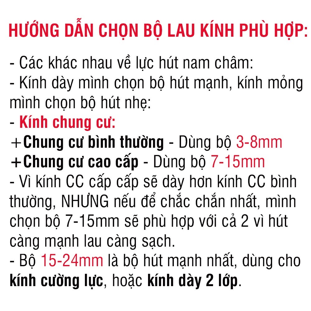 Lau kính 2 mặt, lau kính chung cư Kitimop miếng lau kính bể cá nam châm chính hãng cao cấp - Tặng kèm bộ sơ cua