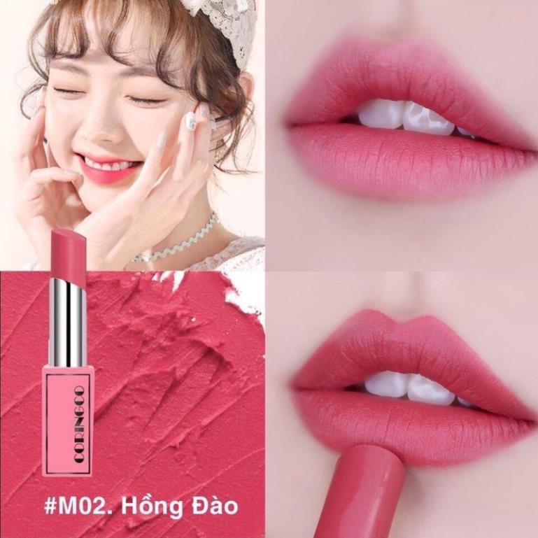Son Cherry Chu Bonny Lipstick Matte - Son Lì Đầy Đủ Tone Màu. Cam Kết Chuẩn Hàn Quốc Chính Hãng.