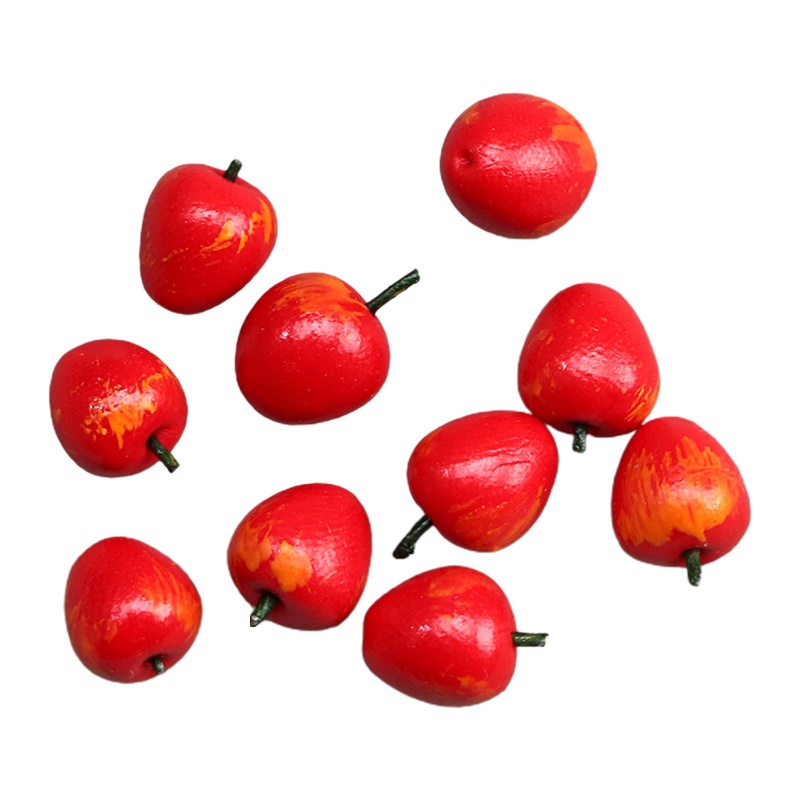 Bộ 10 Mô Hình Trái Cây 1 / 12 Món Dùng Trang Trí Nhà Búp Bê