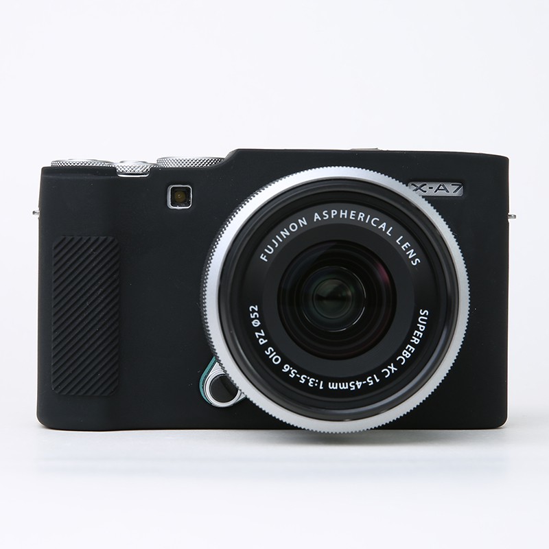 Ốp lưng máy ảnh cao su silicon mềm cho Fujifilm X-A7 XA7