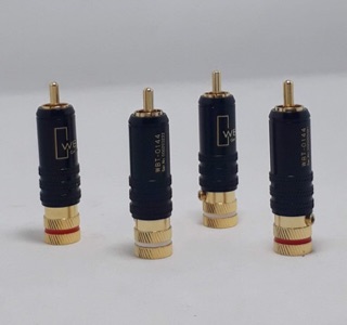 Jack RCA WBT - jack AV khoá- giá cho 1 chiếc