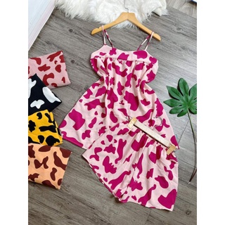 SET 2 DÂY BABYDOLL BÒ SỮA
