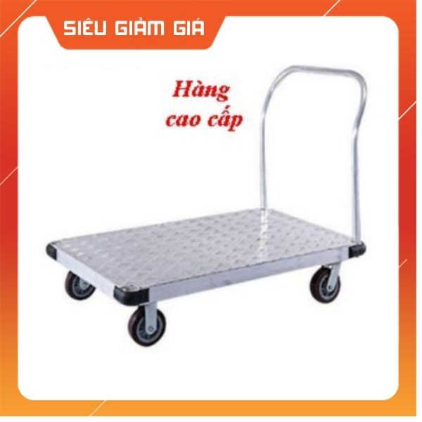 Xe đẩy hàng 4 bánh trong sản xuất, xây dựng, xe đẩy PT-0106