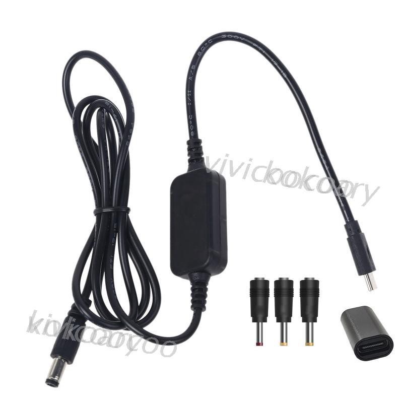 Dây Cáp Chuyển Đổi Cổng Type C Pd Sang 12v 20v 2.5 / 3.5 / 4.0 / 5.5mm