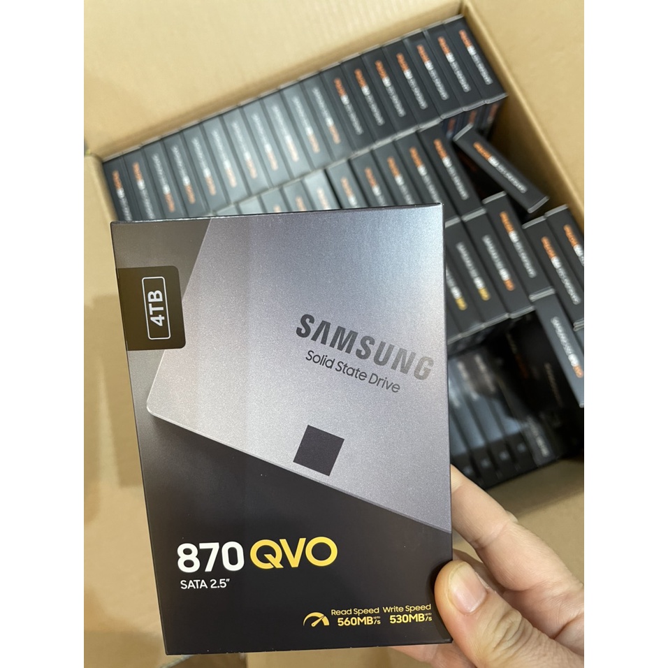 Ổ cứng SSD Samsung 870 Qvo 1TB/ 2TB/ 4TB/ 8TB - 2.5inch SATA3