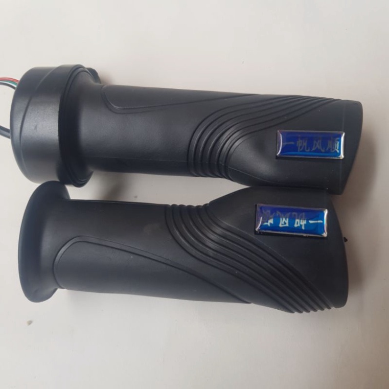 TAY GA ĐEN KHÔNG NÚT XE ĐẠP ĐIỆN Electric Bike GIA HUY