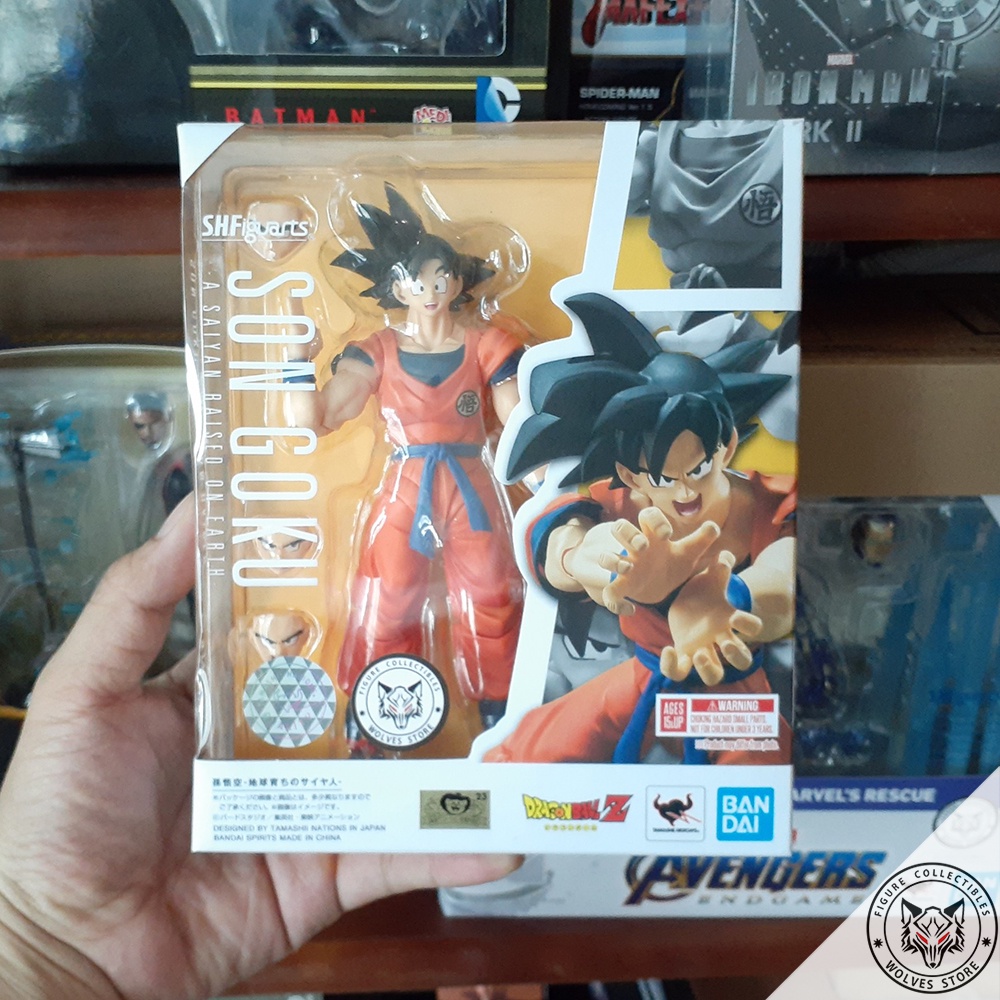 Mô hình chính hãng SHF Dragon Ball: Songoku Earth
