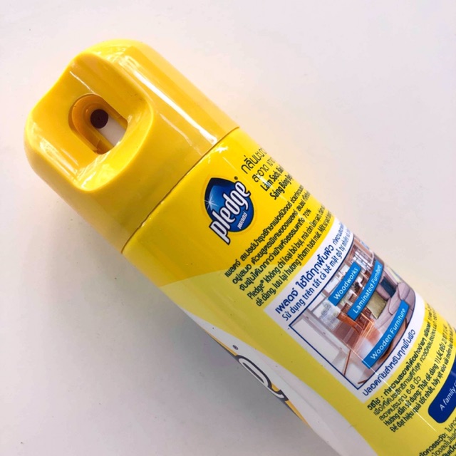 Bình xịt bóng gỗ hương chanh Pledge 330ml