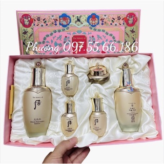 Set nước hoa hồng - sữa dưỡng tái sinh whoo ultimate rejuvenative 150ml + 110ml
