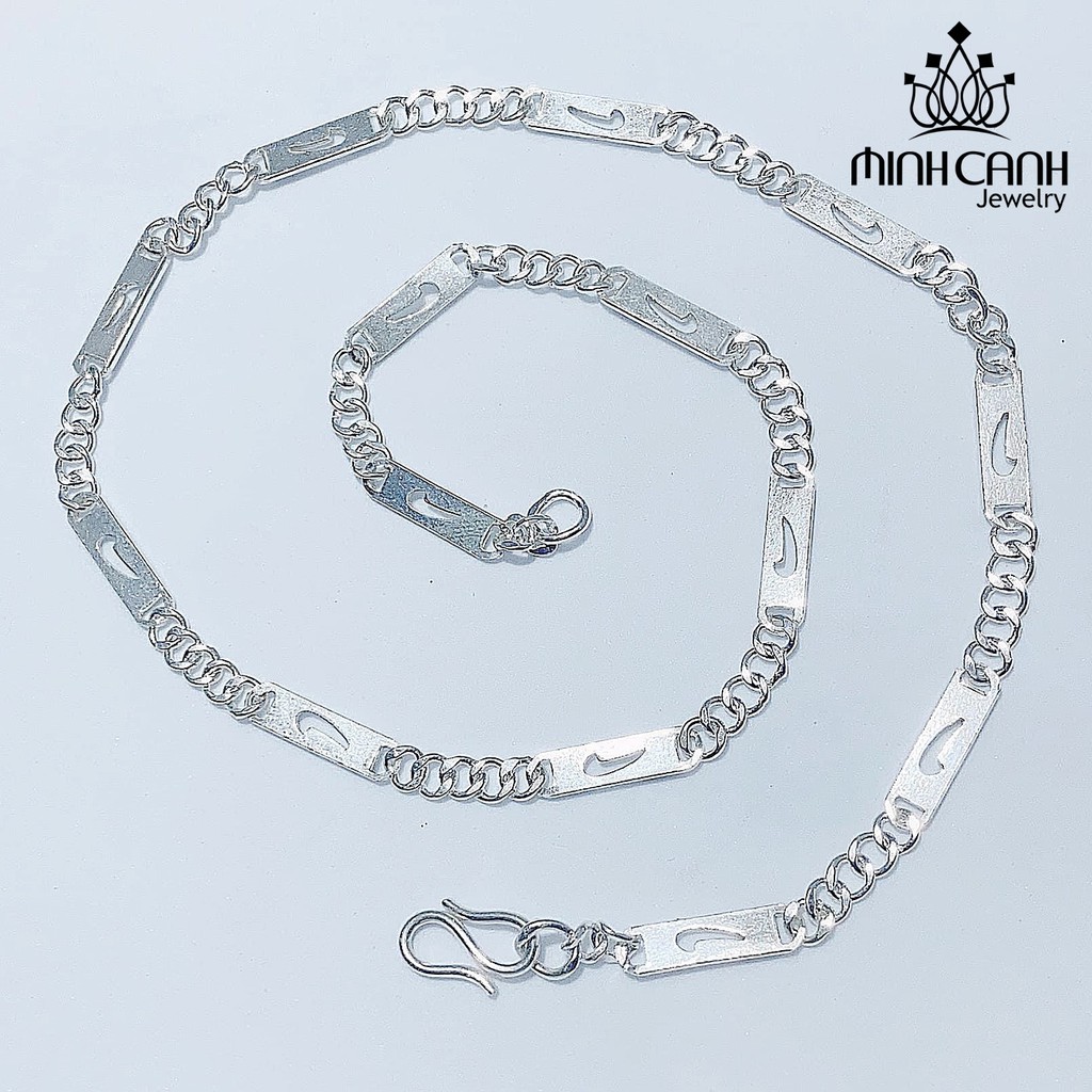 Dây Chuyền Bạc Họa Tiết Nike Cho Bé Trai - Minh Canh Jewelry