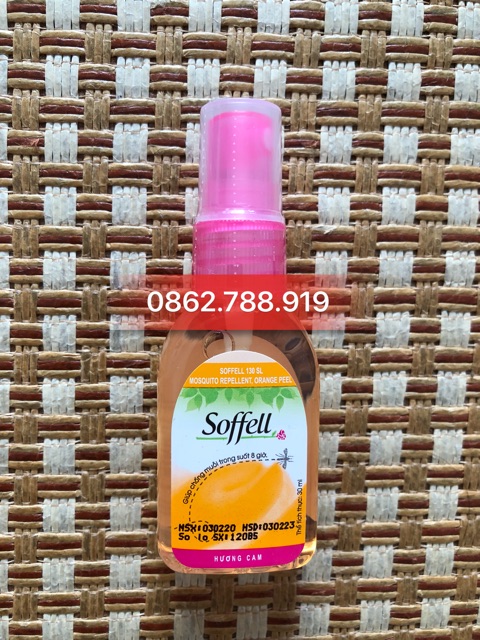 💥Ở đâu có muỗi 💥Ở đó có 💥Soffell xịt 30ml-80ml