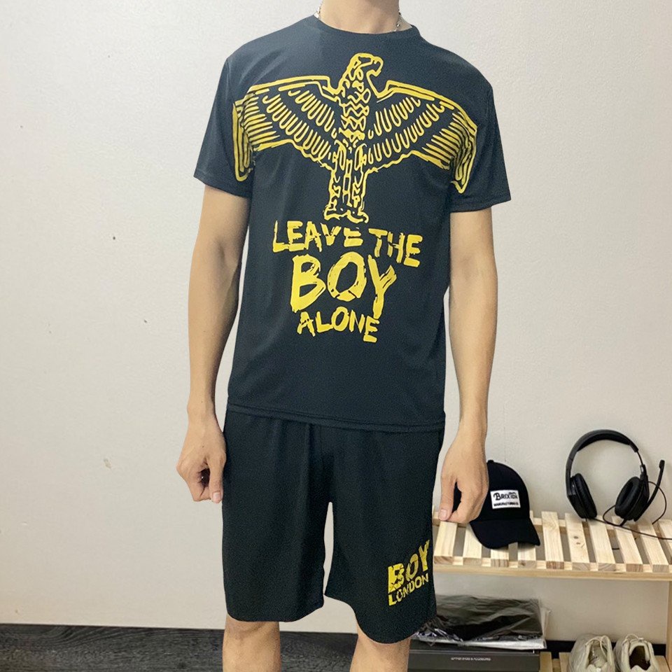 Đồ Bộ quần áo thun hè nam co dãn - Mẫu Boy London
