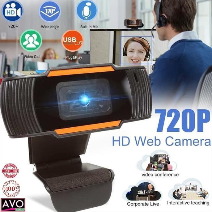 Camera Webcam Hd 720p Tích Hợp Micro Cho Máy Tính / Laptop